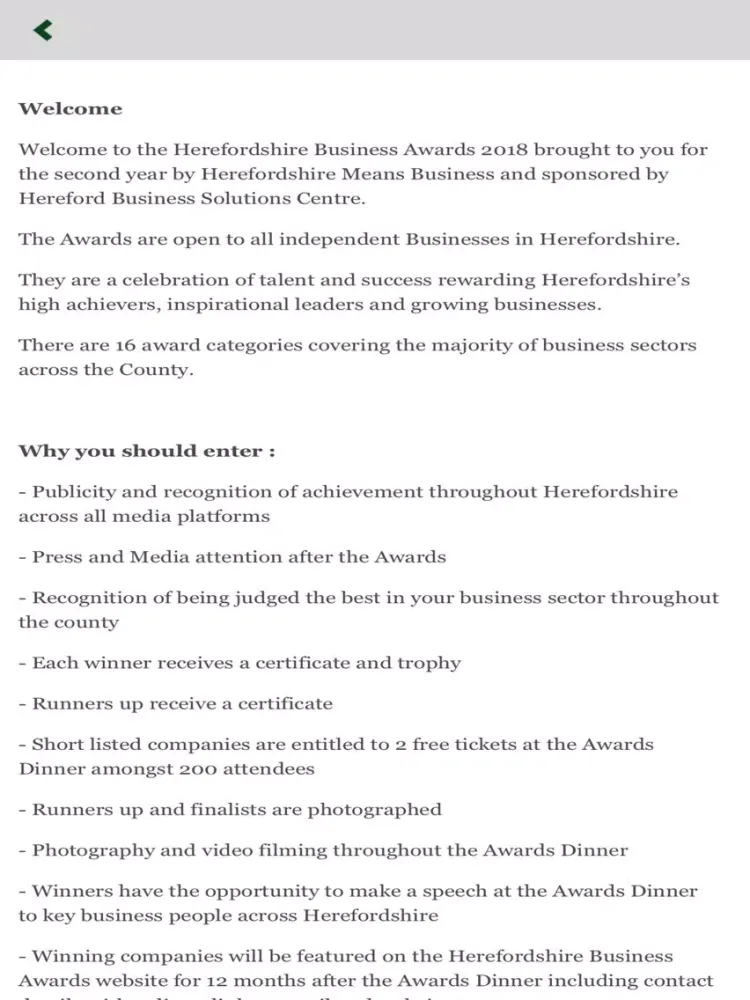 تصاویر Herefordshire Business Awards iPad 