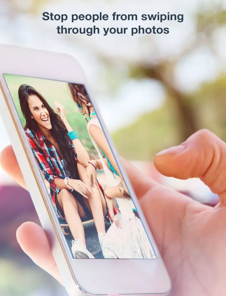 Peep Gallery - Stop People From Swiping Through Your Photos iPad  スクリーンショット