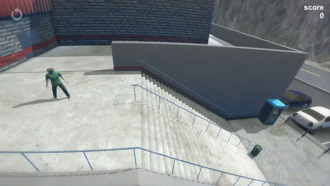 Downstairs — human falling simulator arcade game Screenshots
