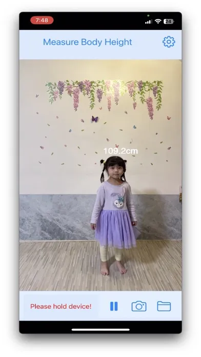 Tangkapan layar Measure Body Height
