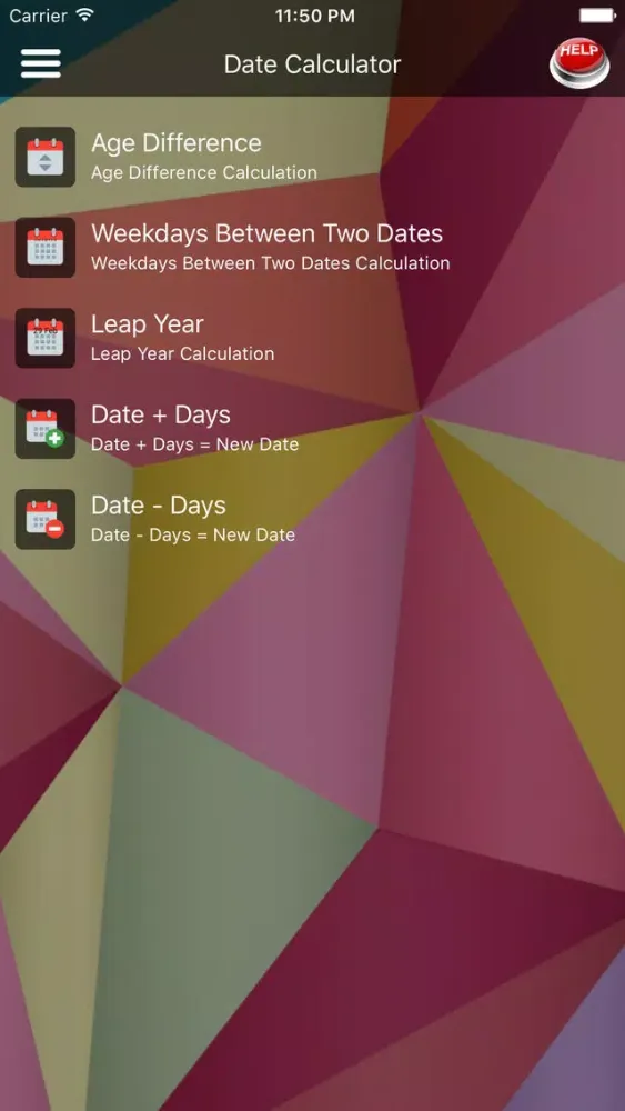 Date Calculator :) سکرین شاٹس