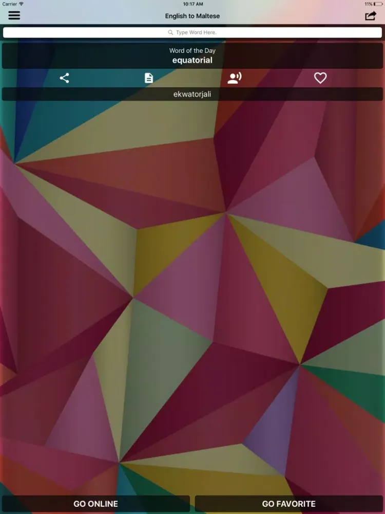 English To Maltese Translator iPad  Screenshots