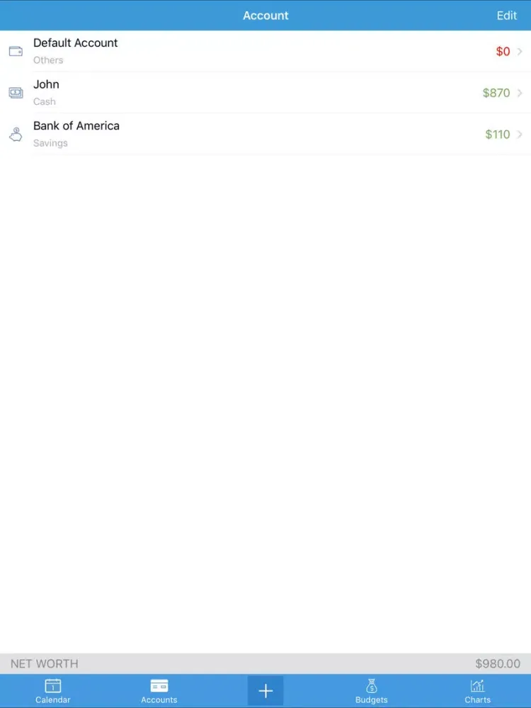 Screenshot di Expense Manager - Personal Finance Assistant Free iPad 