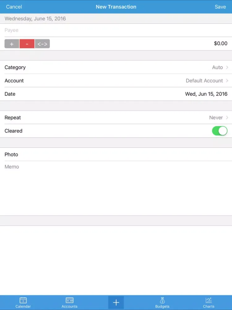 Screenshot di Expense Manager - Personal Finance Assistant Free iPad 