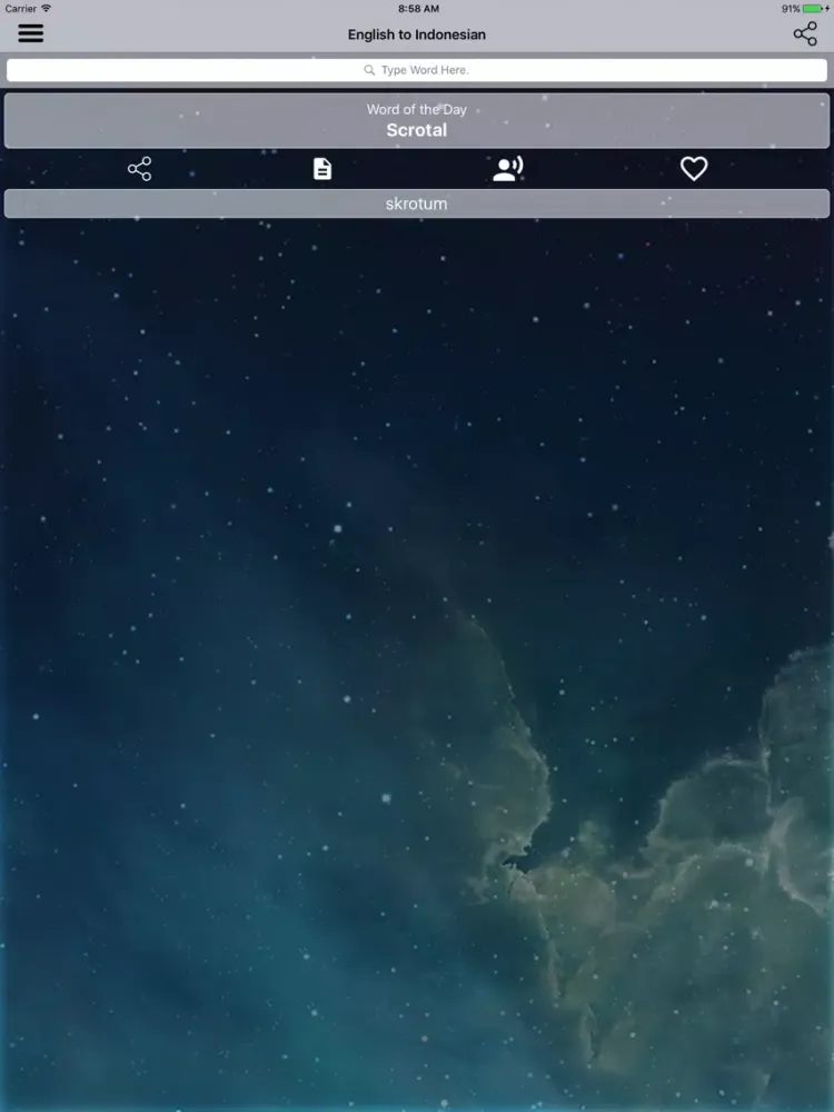 Скриншоты English To Indonesian :) iPad 