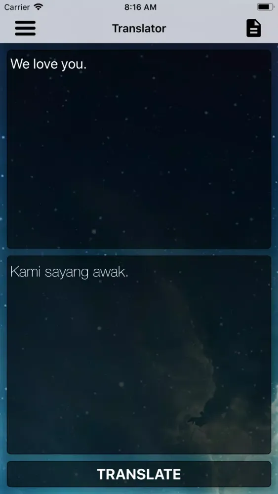 English To Malay Dictionary Screenshots