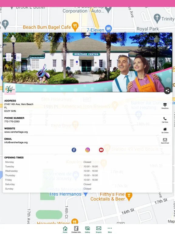 Vero Heritage Citrus Museum iPad  Ekran Görüntüleri