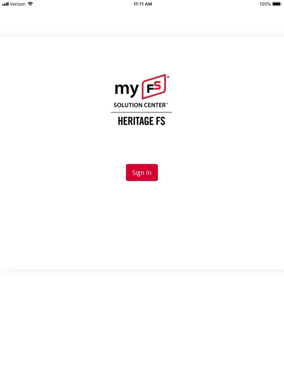Heritage FS - myFS iPad  स्क्रीनशॉट