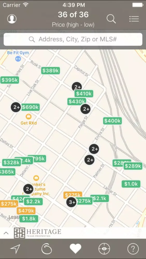 Heritage Texas Home Search スクリーンショット