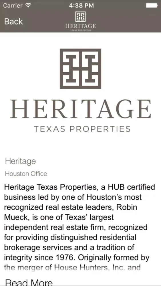 Heritage Texas Home Search スクリーンショット