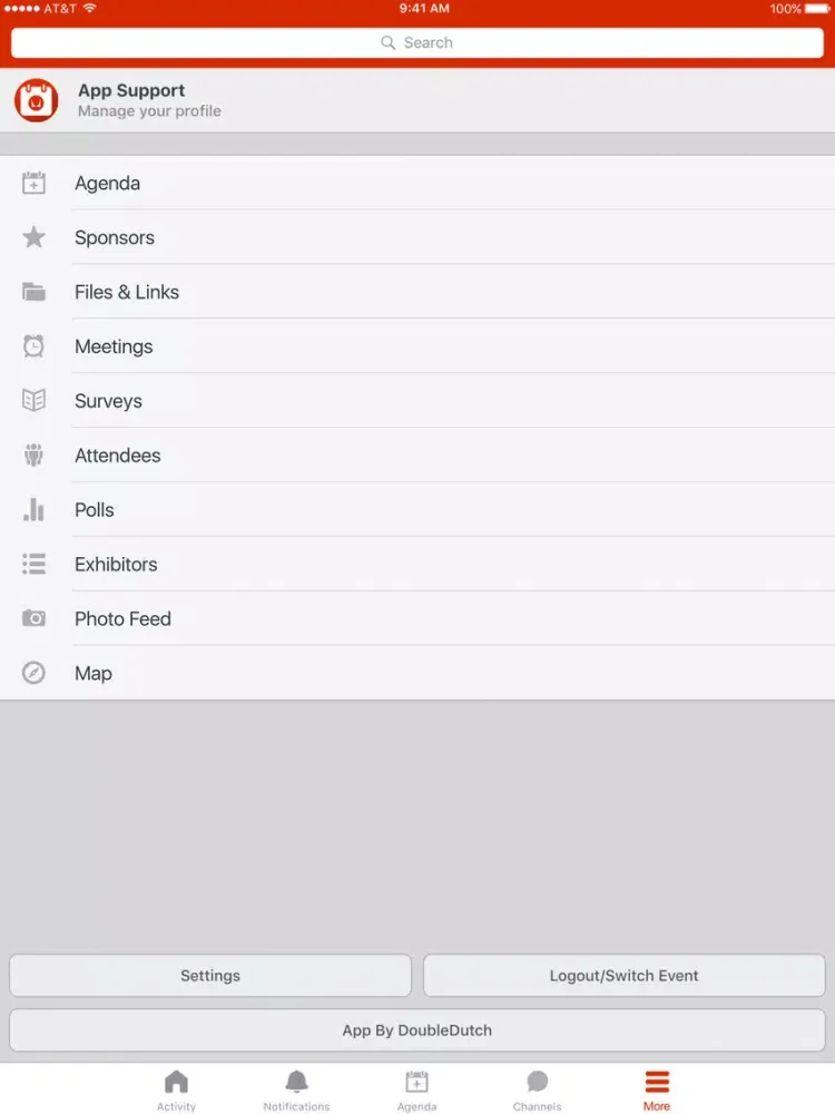 Herman Miller Event Guide iPad  Screenshots