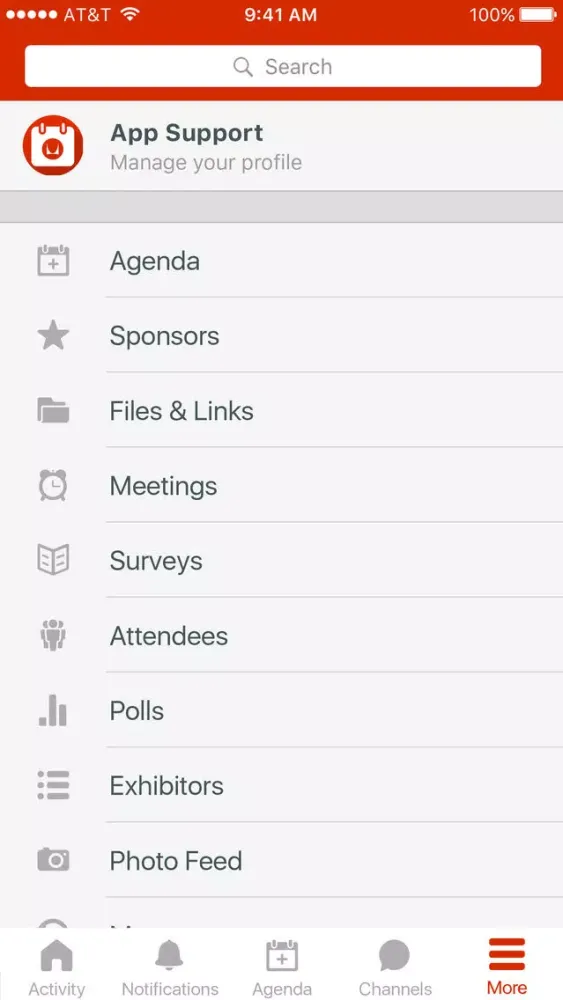 Herman Miller Event Guide Screenshots