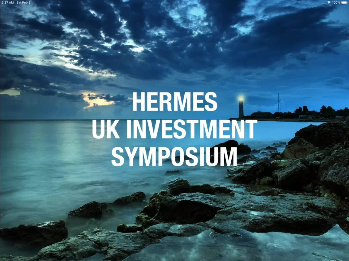 ภาพหน้าจอของ Federated Hermes Intl. Events iPad 