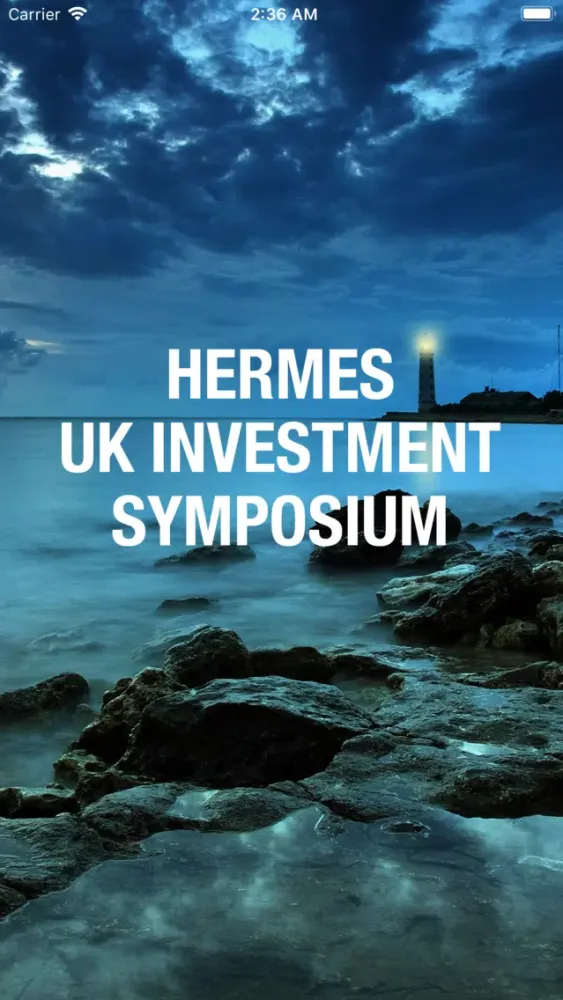 ภาพหน้าจอของ Federated Hermes Intl. Events
