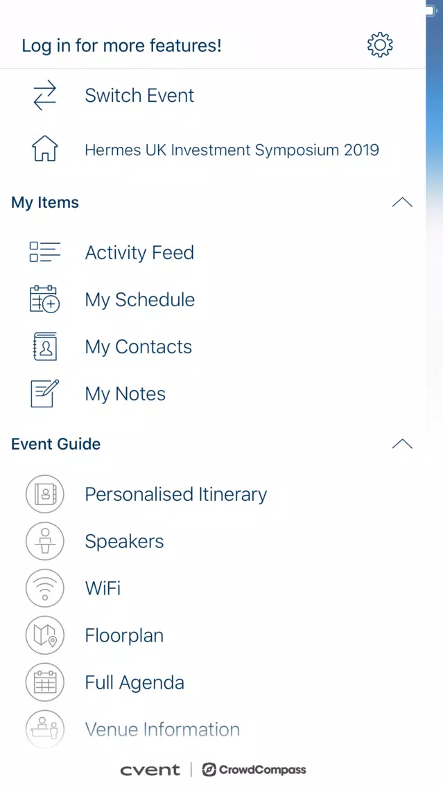 Capturas de pantalla de Federated Hermes Intl. Events