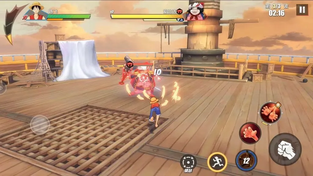 Screenshot di One Piece Fighting Path