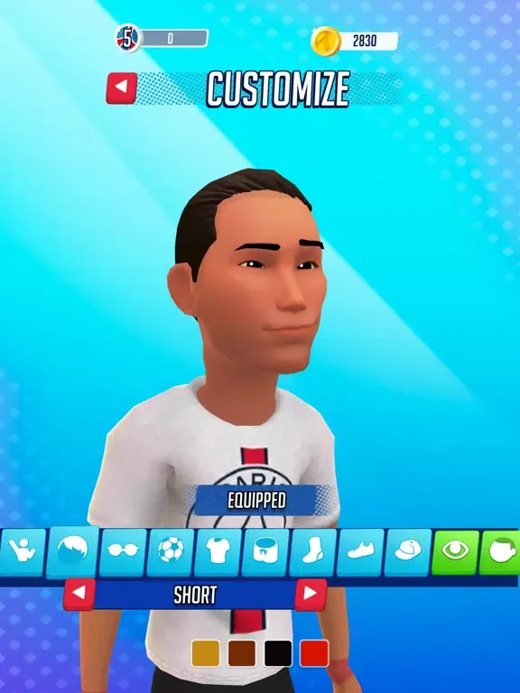 PSG Soccer Freestyle 2023 iPad  Ekran Görüntüleri