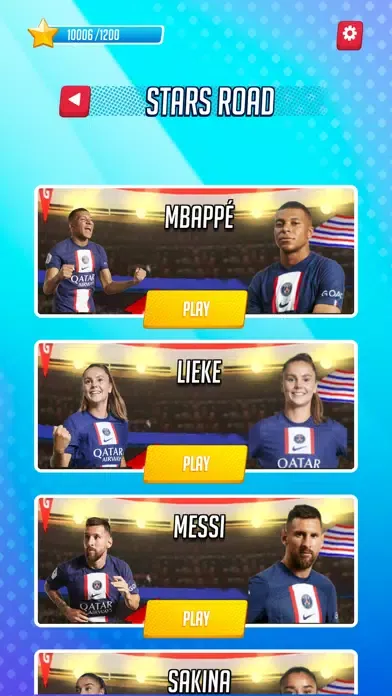 PSG Soccer Freestyle 2023 Ekran Görüntüleri