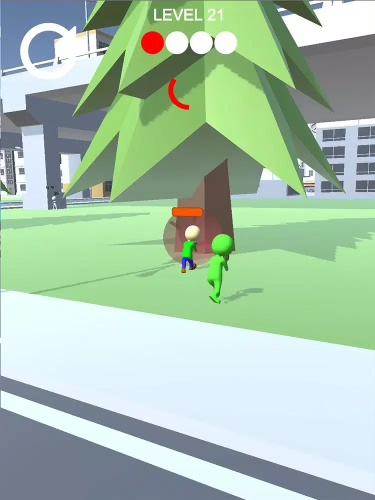 Capturas de pantalla de Baldis Rope Hero Rescue iPad 