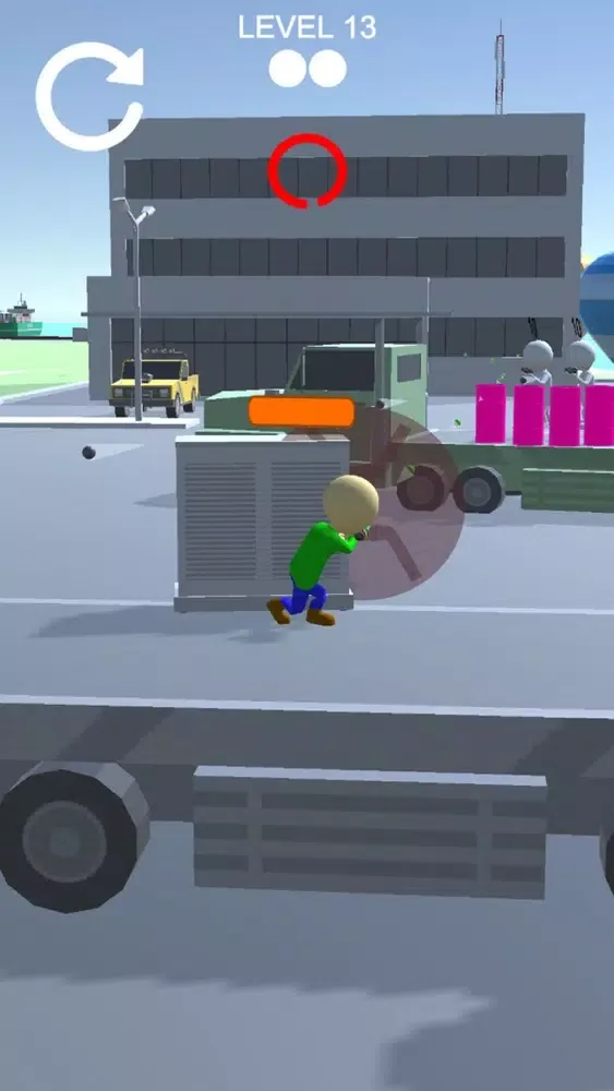 Capturas de pantalla de Baldis Rope Hero Rescue