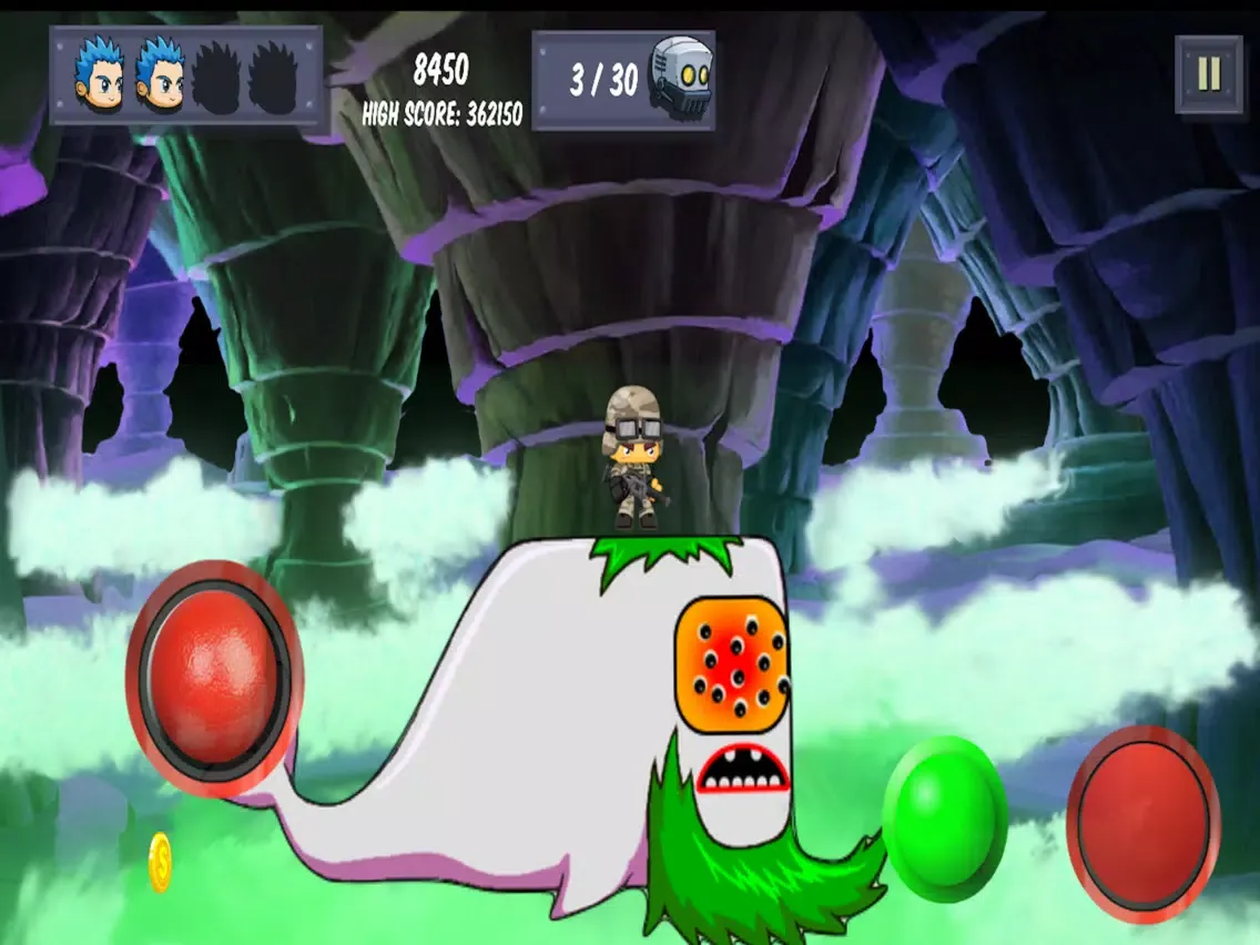 Capturas de pantalla de The Earth Force Soldier iPad 