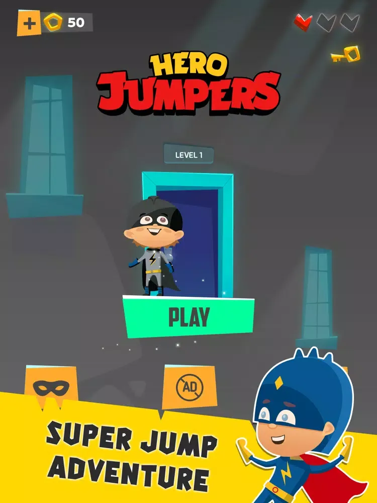 Hero Jumpers iPad 应用截图