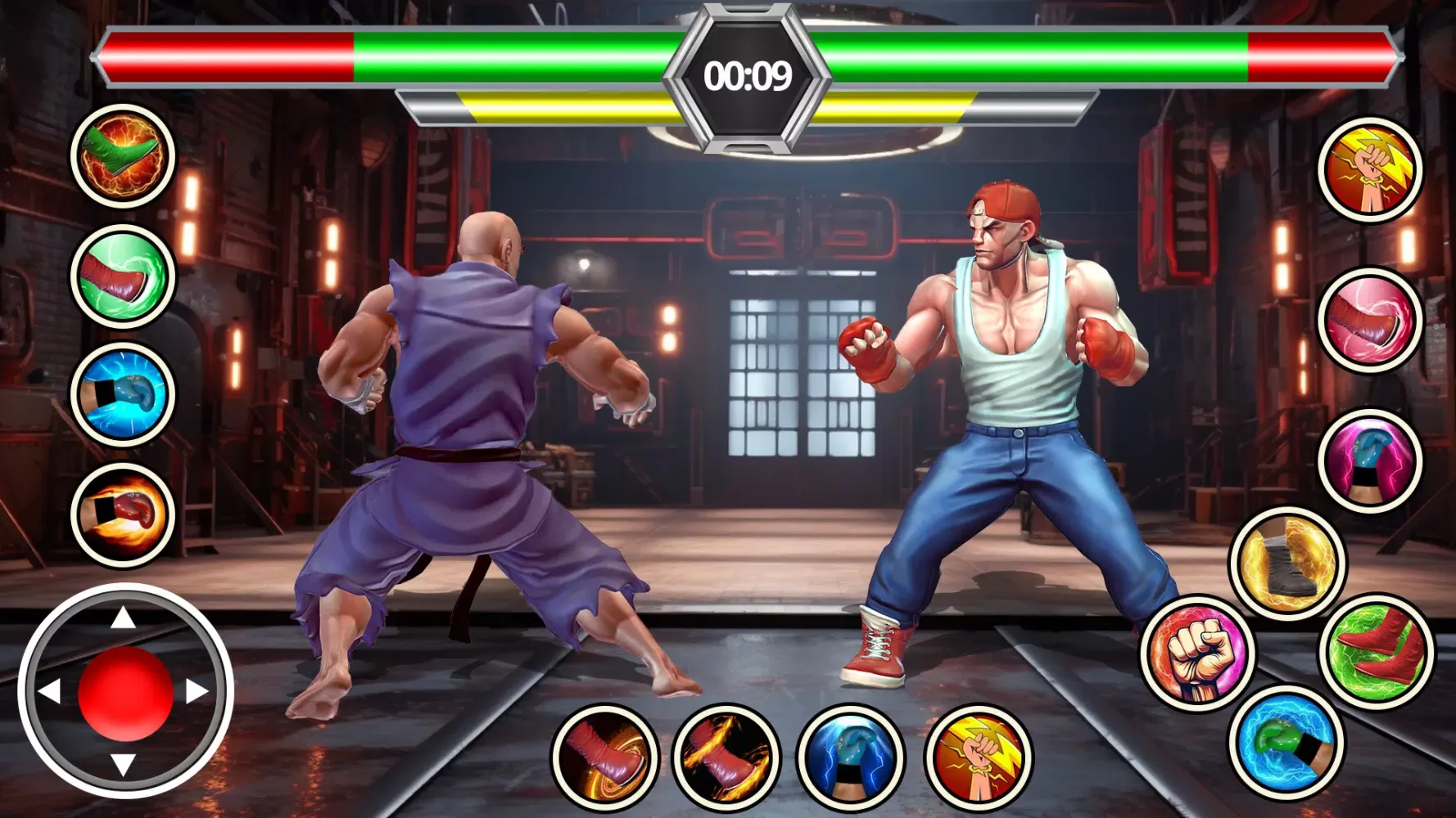 Anime KungFu Karate Fight Game 스크린샷