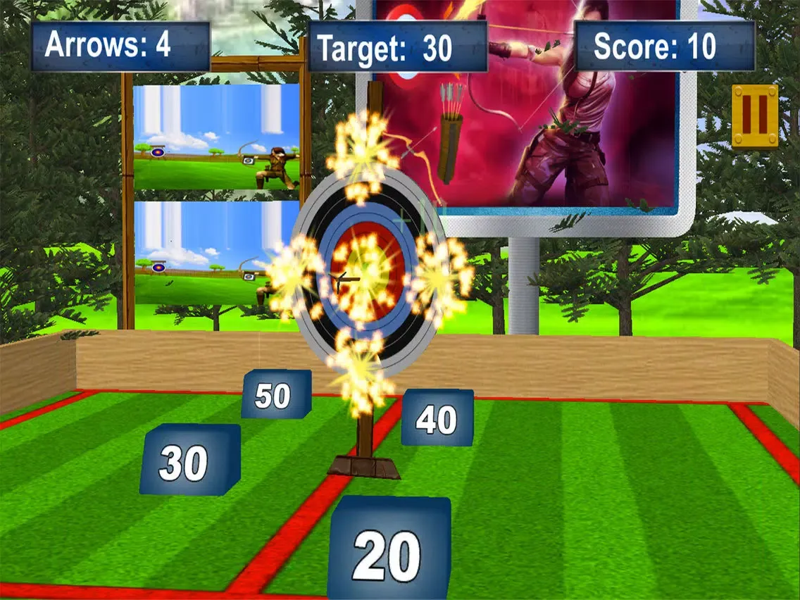 Tangkapan layar Hero Of Archery iPad 