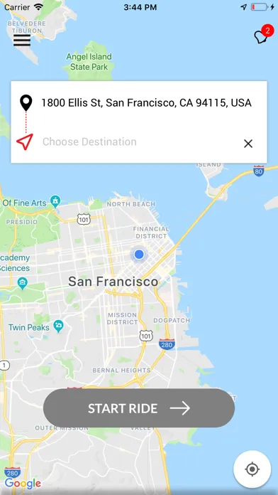 Zrzuty ekranu Hero RideGuide