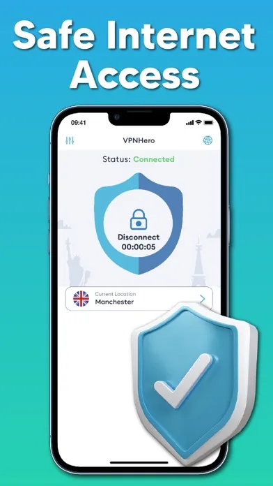 Скриншоты VPN Hero:Super Unlimited Proxy