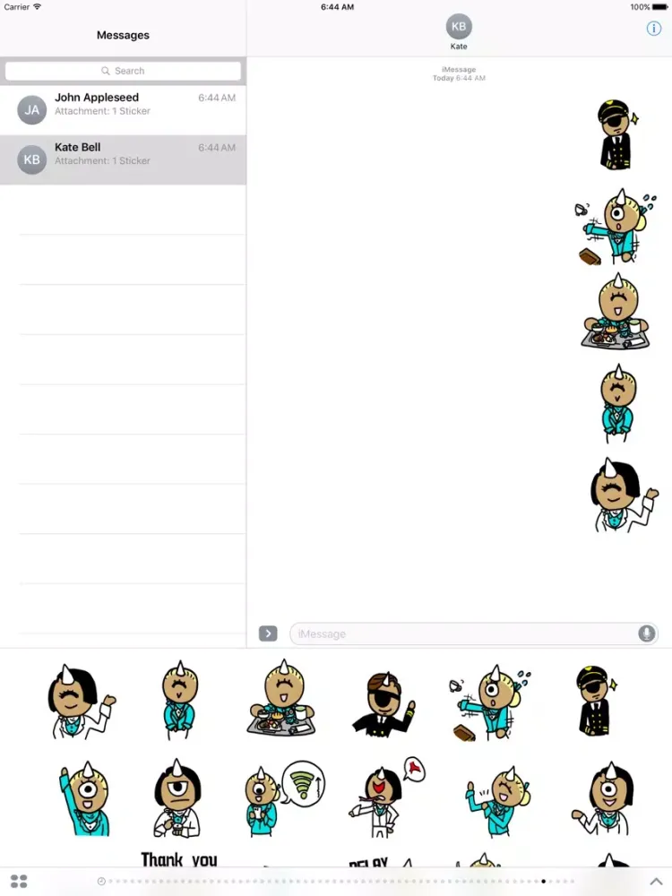 Licorne baby(Cabin Crew Ver.) iPad  স্ক্রিনশট