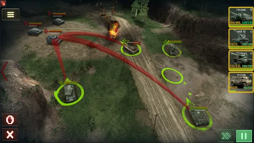 Armor Age: WW2 tank strategy应用截图