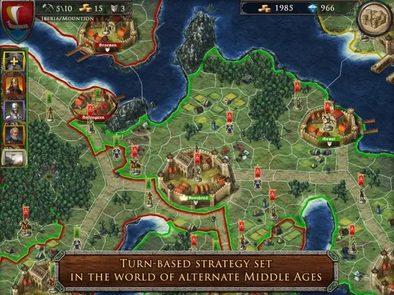 S&T - Medieval Civilization iPad  Screenshots