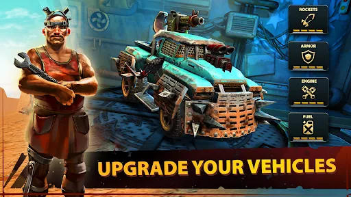 Dead Paradise Car Race Shooter應用截圖