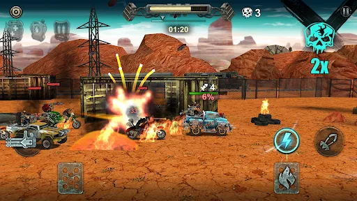 Dead Paradise Car Race Shooter應用截圖