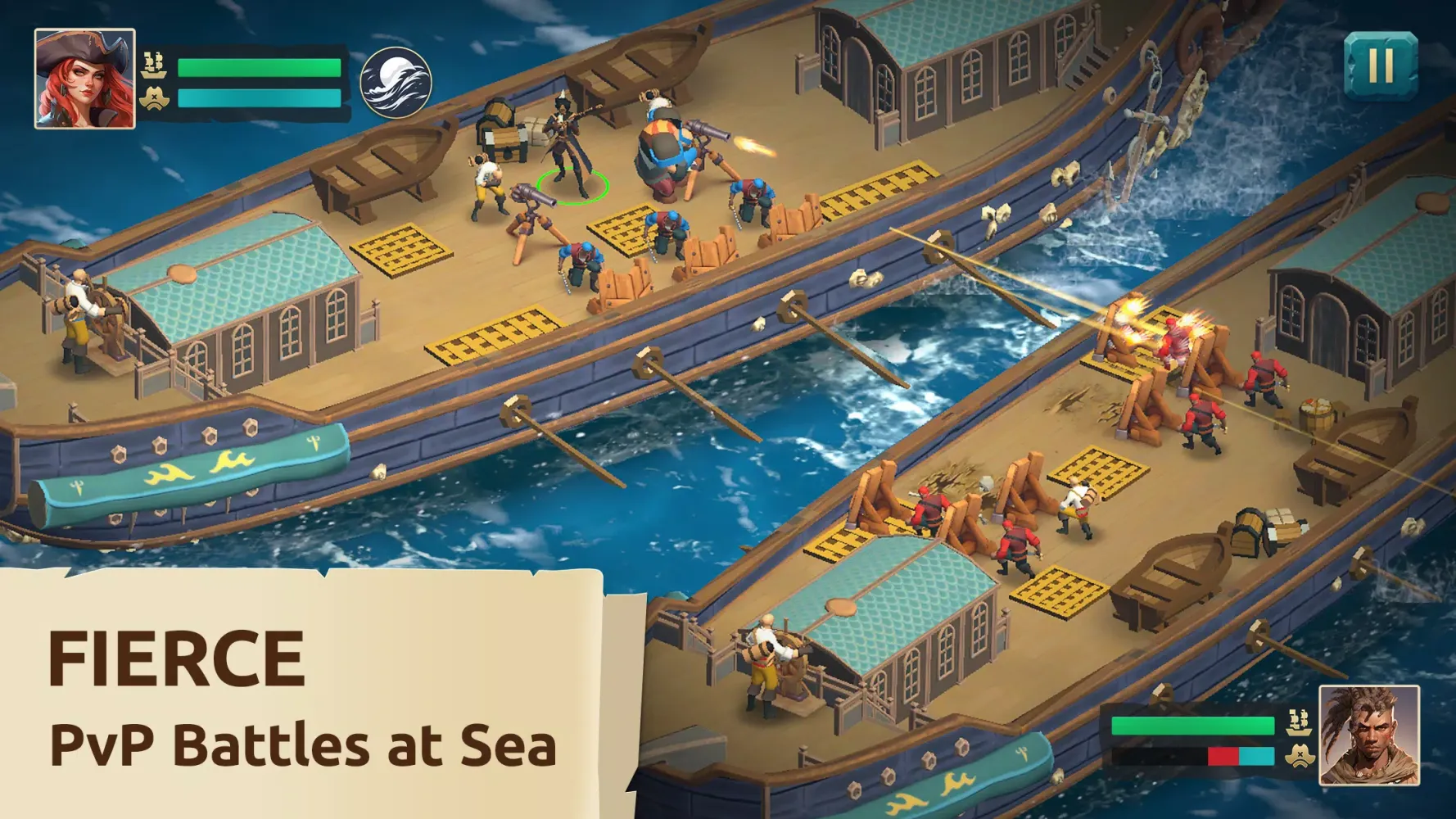 Pirate Ships・Build and Fight スクリーンショット