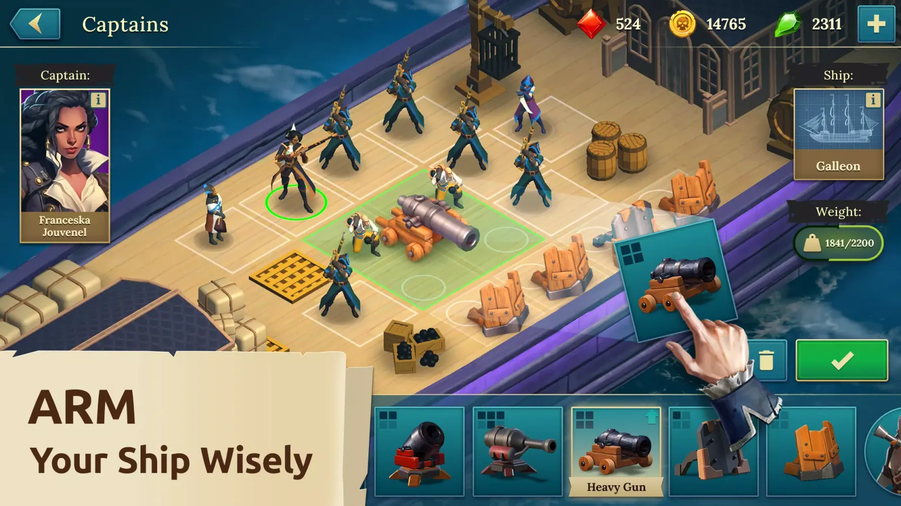 Pirate Ships・Build and Fight スクリーンショット