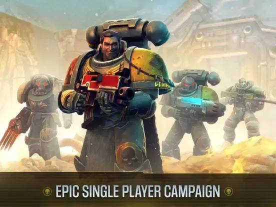 Tangkapan layar Warhammer 40,000: Space Wolf iPad 