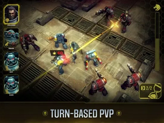 Tangkapan layar Warhammer 40,000: Space Wolf iPad 