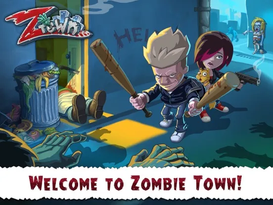 ภาพหน้าจอของ Zombie Town Story iPad 