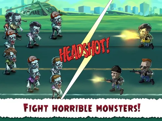 ภาพหน้าจอของ Zombie Town Story iPad 