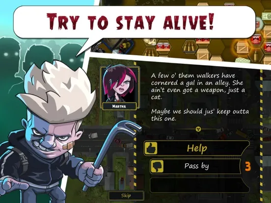 ภาพหน้าจอของ Zombie Town Story iPad 