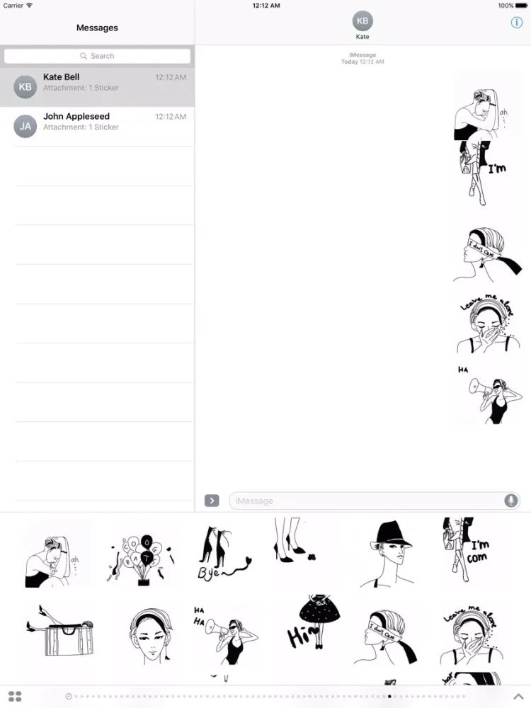 Captures d'écran de Spade Girl iPad 
