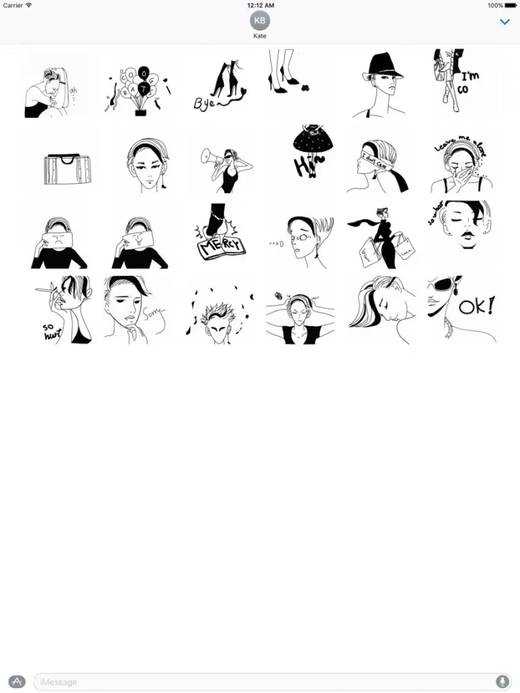 Captures d'écran de Spade Girl iPad 