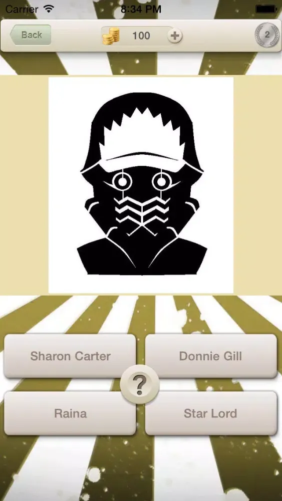 Screenshot di Heroes and Villains Quiz : Movie Film Trivia Guess Game