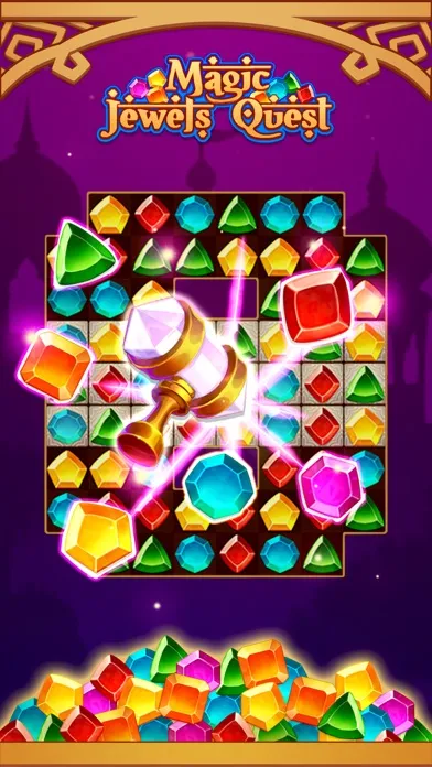 Magic Jewels Quest: Match 3应用截图