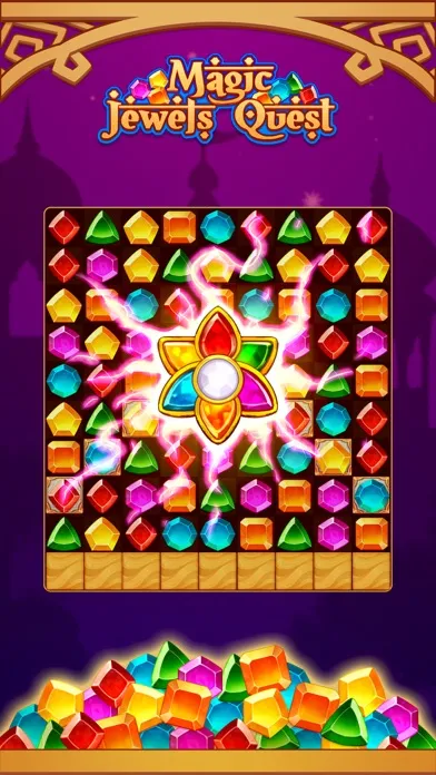 Magic Jewels Quest: Match 3应用截图