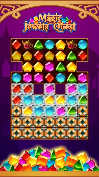 Magic Jewels Quest: Match 3应用截图