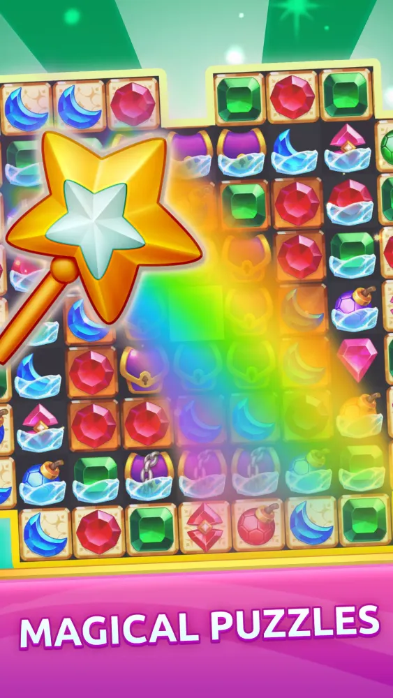 Mystery Jewels: Magic Match 3 Screenshots