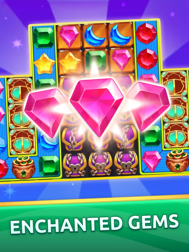 Mystery Jewels: Magic Match 3 Screenshots